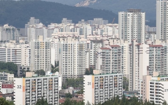 Price gap widens between jeonse, apartment cost