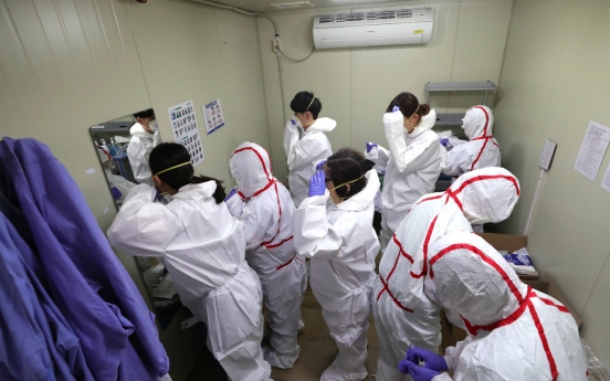 Over 850 medics volunteer for Daegu