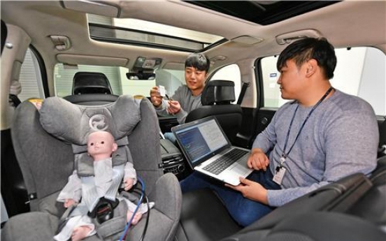 Hyundai Mobis develops sensing system to prevent hot car deaths