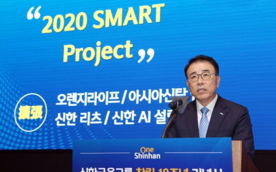Shinhan Financial asks unit CEOs to take digital leadership