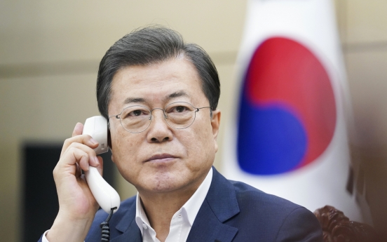 Moon expects ‘unified message’ by G-20 members over COVID-19 response