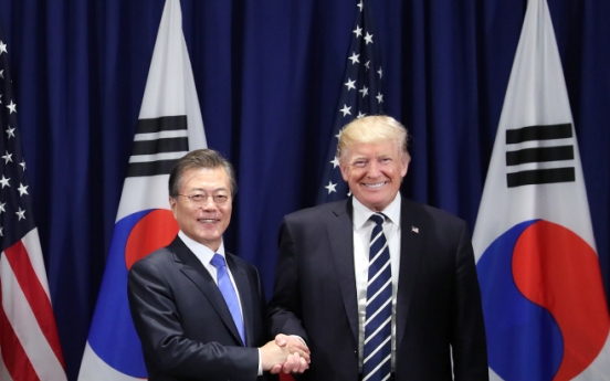 Trump requests S. Korea’s medical device support to fight COVID-19 in phone summit with Moon