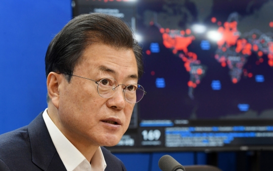 Moon to join G-20 virtual summit on coronavirus response, share S. Korea's strategy