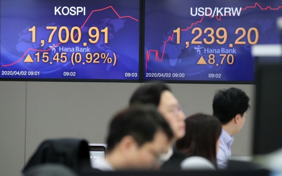 Seoul stocks open lower on deepening virus woes