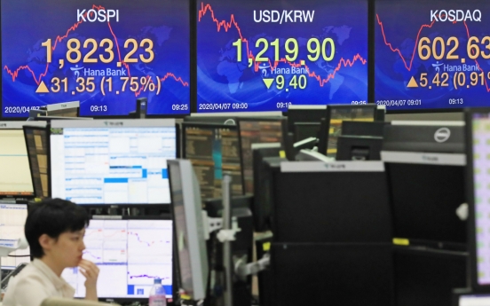 Seoul shares open higher on Wall Street gains