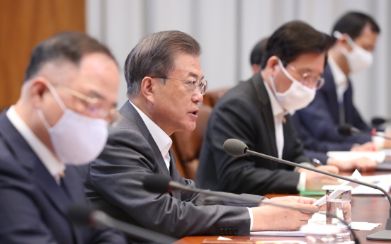 Moon vows another massive stimulus package against coronavirus