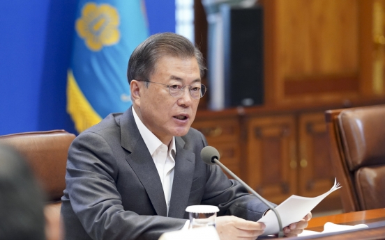 Moon's approval rating hits 17-month high on coronavirus response: poll