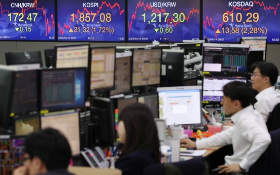 S. Korean stocks rebound 1.72% amid hopes of virus outbreak