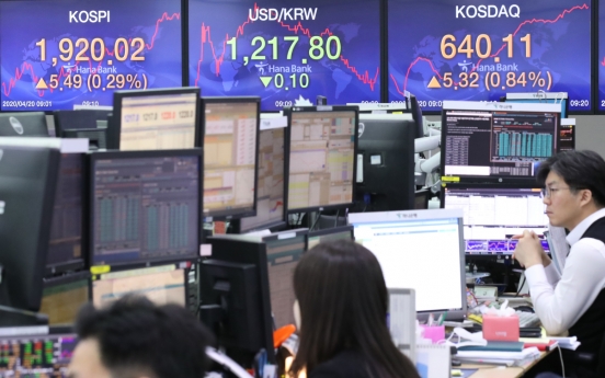 Seoul stocks open higher on easing virus woes