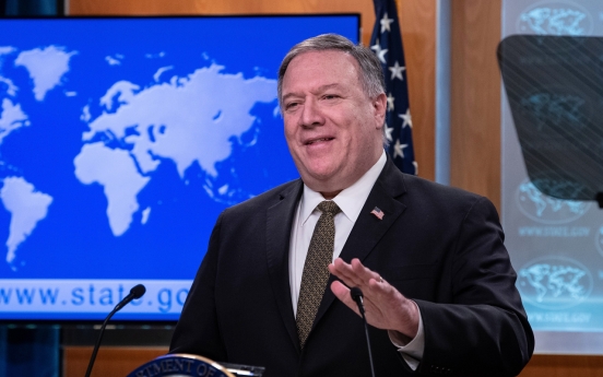 Pompeo mentions S. Korea as 'good partner' in defending Western values against Chinese threats