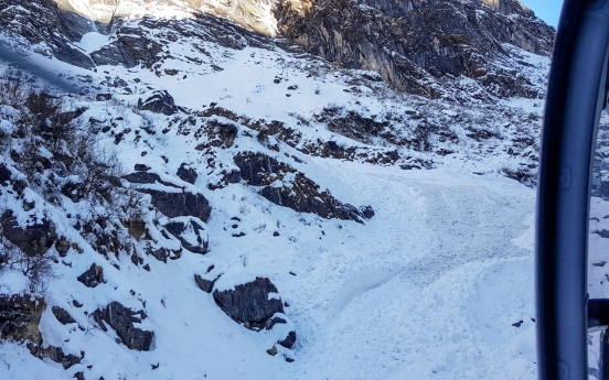 Bodies of 2 S. Koreans found after going missing in Annapurna avalanche in Jan.