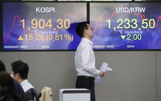 Seoul stocks open higher on Wall Street rally