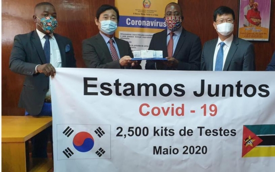 S. Korean firm donates 2,500 COVID-19 test kits to Mozambique