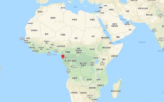 Korean kidnapped in waters off Gabon