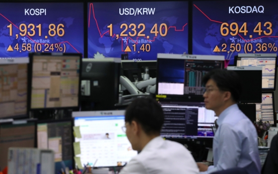 S. Korean shares open lower on tech, auto losses