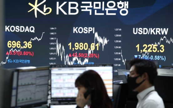 Seoul stocks jump over 2% on hope of vaccine development