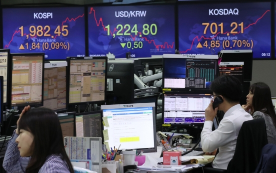 S. Korean stocks open higher, bucking Wall Street losses