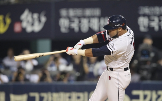 Cuban hitting machine humming along in KBO