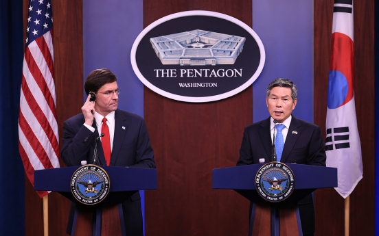 S. Korea, US pushing for defense ministers' videoconference next month