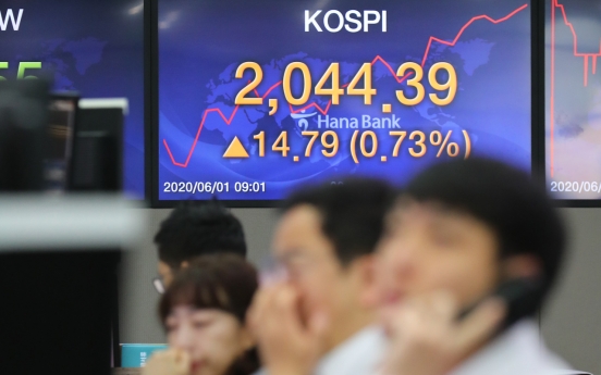 Seoul stocks open higher on eased US-China tension worries