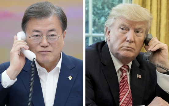 Moon accepts Trump's invitation to G7 summit