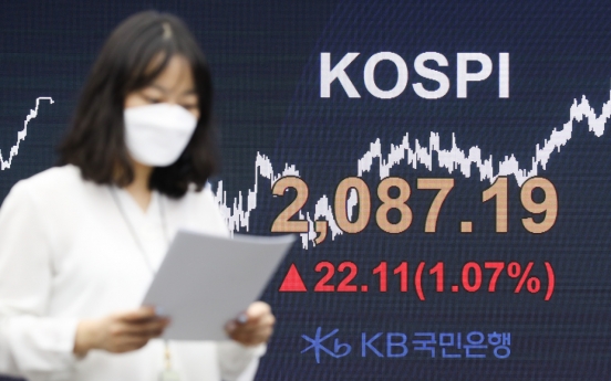 Seoul stocks up for 3rd day on recovery hopes