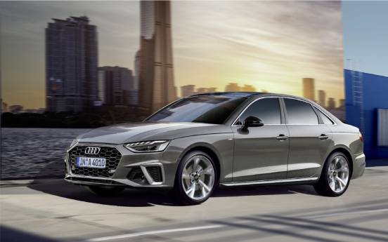 Audi launches new models of midsized sedans A4, A5