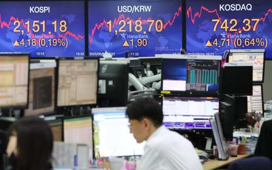 Seoul stocks hit over 100-day high amid recovery hopes