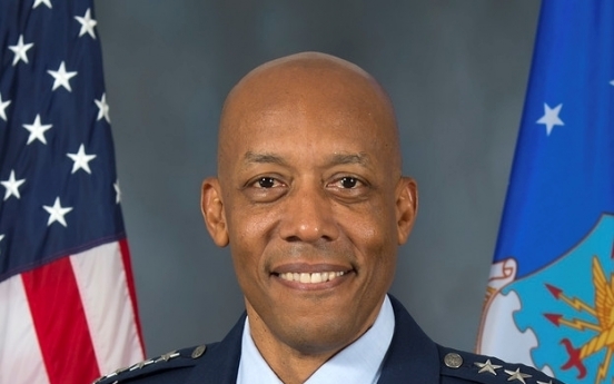 Senate confirms Gen. Brown, with experience in S. Korea, as new US Air Force chief