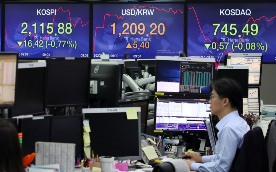 Seoul stocks open lower on coronavirus resurgence fears