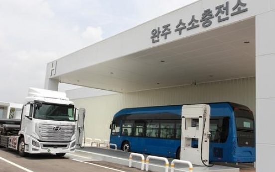 Hyundai Motor to supply hydrogen buses to defense ministry