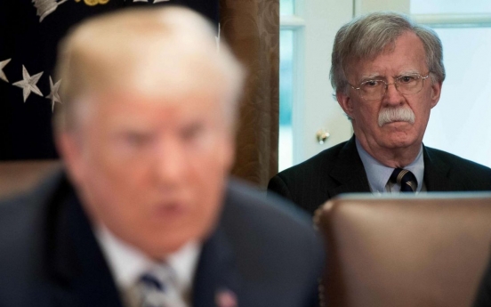 Bolton says diplomatic dance with NK was South Korea’s creation