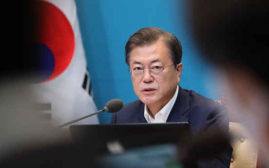 Moon urges parliament to handle extra budget bill to battle pandemic