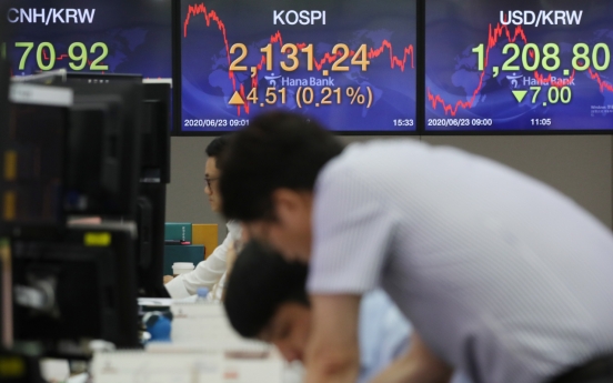 After choppy session, Seoul stocks end higher on eased Sino-American trade woes