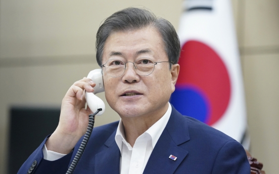 In summit call, S. Korea, Turkey agree on closer economic ties, coronavirus cooperation