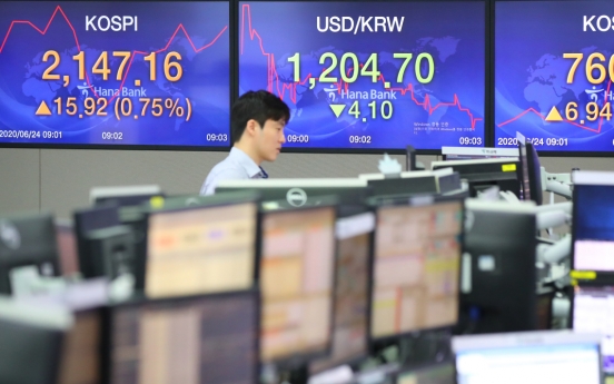 Seoul stocks open higher on Wall Street gains