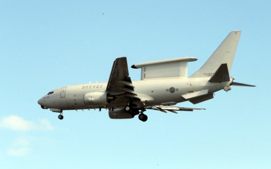 S. Korea to introduce more early warning aircraft from overseas