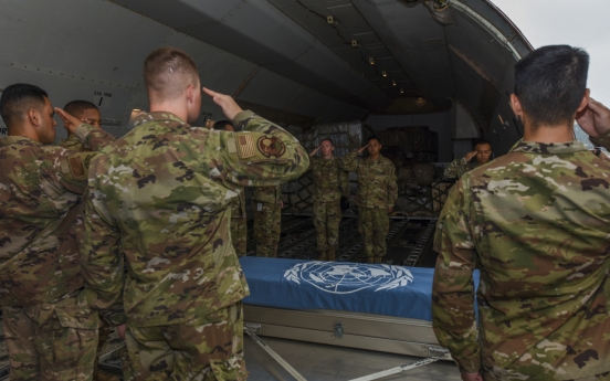 Remains of 6 fallen UN service members from Korean War repatriated to Hawaii