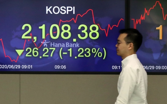 Seoul stocks open sharply lower on renewed virus fears