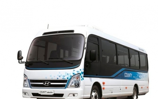 Hyundai Motor rolls out eco-friendly electric bus