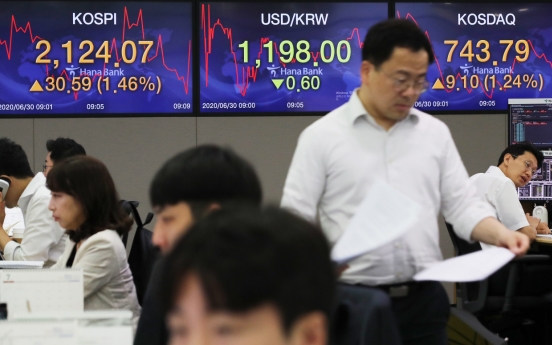 Seoul stocks open higher on Wall Street gains