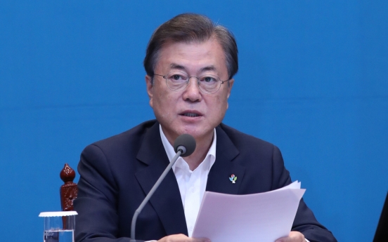 Moon hopes Trump to meet NK leader before November election: Cheong Wa Dae