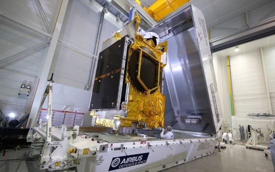 S. Korea's first military satellite could be launched next week: reports