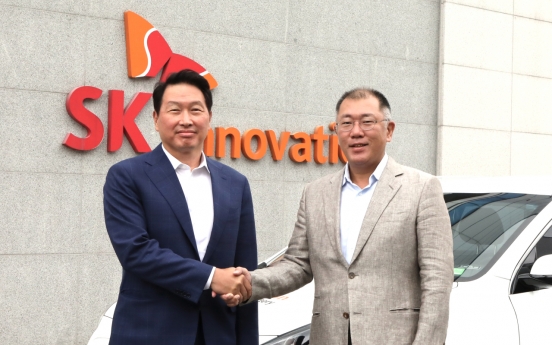 Hyundai Motor, SK chiefs vow to bolster EV biz partnership