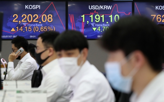 Seoul stocks open nearly flat following Wall Street losses