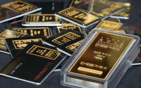 Korea's gold market turnover hits record high in July