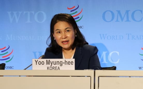 S. Korea asks Canada to support Seoul minister's bid for WTO chief