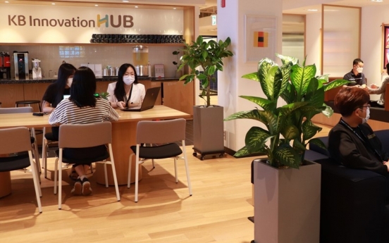 KB Financial relocates startup accelerator to WeWork Korea