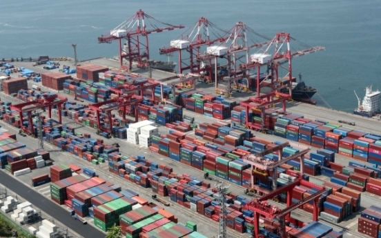 S. Korea's exports drop 12.8% in first 20 days of July