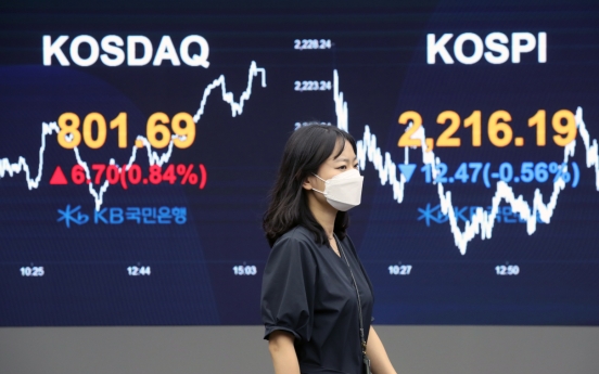 Seoul stocks down for 2nd day on weak data, US-China tensions